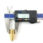 1/4 flared Union for Harris Nitrogen Regulators 1/4 flare - Image 2