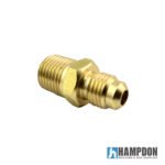 1/4 flared Union for Harris Nitrogen Regulators 1/4 flare - Image 3