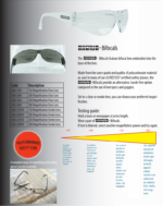 +2.5 Smoke Bifocal Reading Safety Glasses Dark Tinted - Image 4