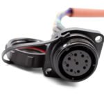 Female 9 Pin Panel Mount Socket for Unimig 9 Pin Machines