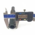 9 / 20 Series TIG Small Torch Ribbed Handle 130 Amp - 3 Piece Handle - Image 2