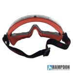 12 x Fire Rated & High Temp Safety Goggles - Frontline - Red Clear Lens - Image 4