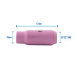 TIG Ceramic Nozzle #6 for WP 17/18/26 - 10 Pack - Image 4
