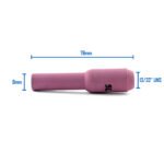 40x TIG Ceramic Cup / Nozzle #5 LONG - 40 pack - WP 17 | 18 | 26 Alumina - Image 4