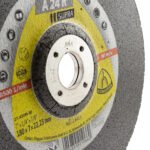 Klingspor 7" 180mm x 7mm x 22.23mm Grinding Disc Inox A 24 R Supra - 50 Each - Image 6