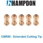 Extended Cutting Tip for VIPER CBR50 & LT50 & CB50 Plasma torch - 5 Pack - Image 5