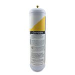 Bromic 400300 1L Disposable Oxygen Gas Bottle 12mm Thread