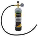 2 x Disposable Nitrogen Gas Bottle 2.2 Litre + Regulator & Hose Combo Kit