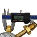 10x Bromic Acetylene Regulator 0-150 KPA Flow Meter - Image 6