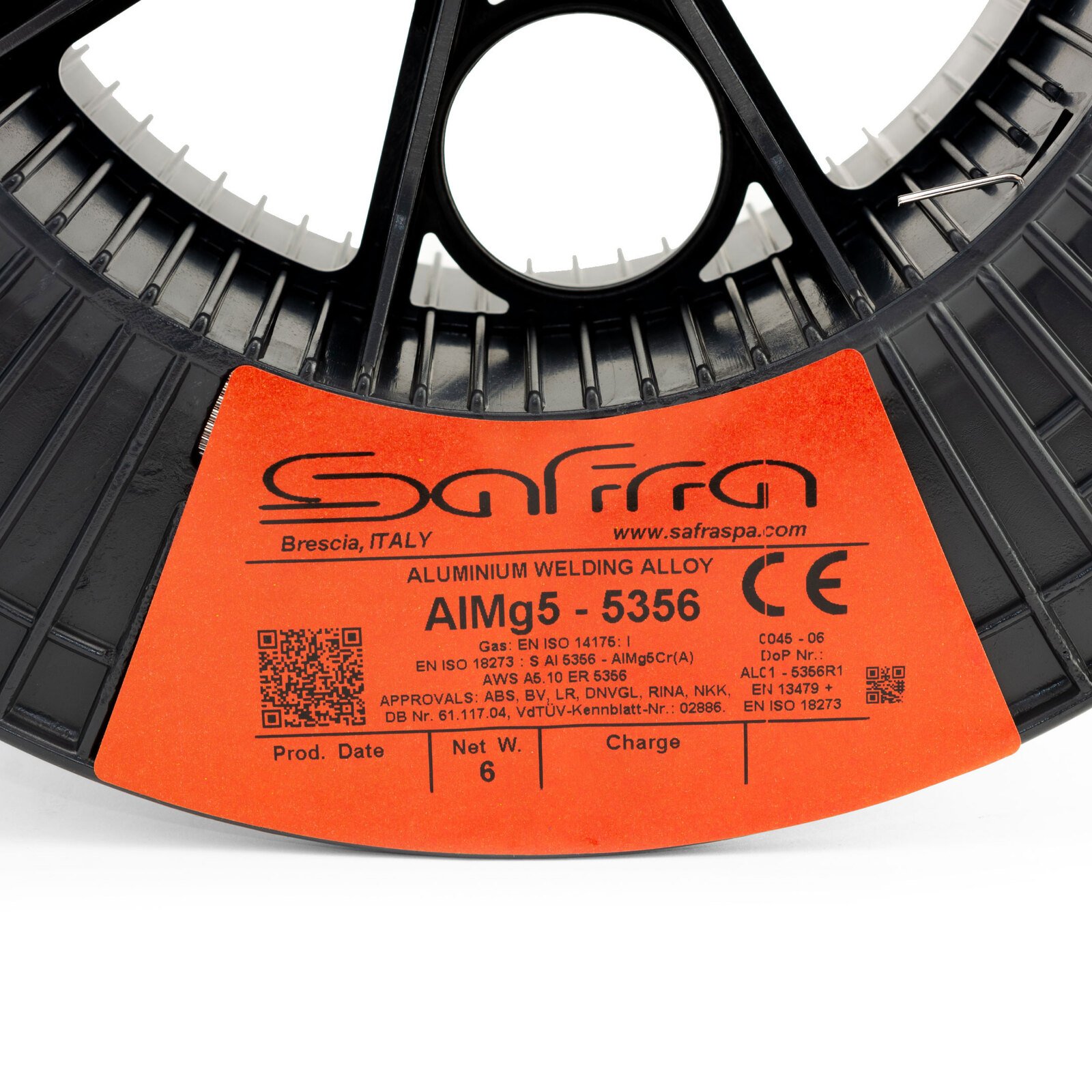 6kg - 1.2mm 5356 BOC / Safra Aluminium Mig Wire