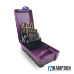 Bordo 1/16-1/2" 29 Piece HSS Cobalt Drill Bit Set ABS Case - Image 4