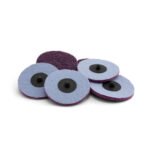 Klingspor 76mm Quick Change Discs QRC 800 Maroon Medium - 25 Each - Image 2