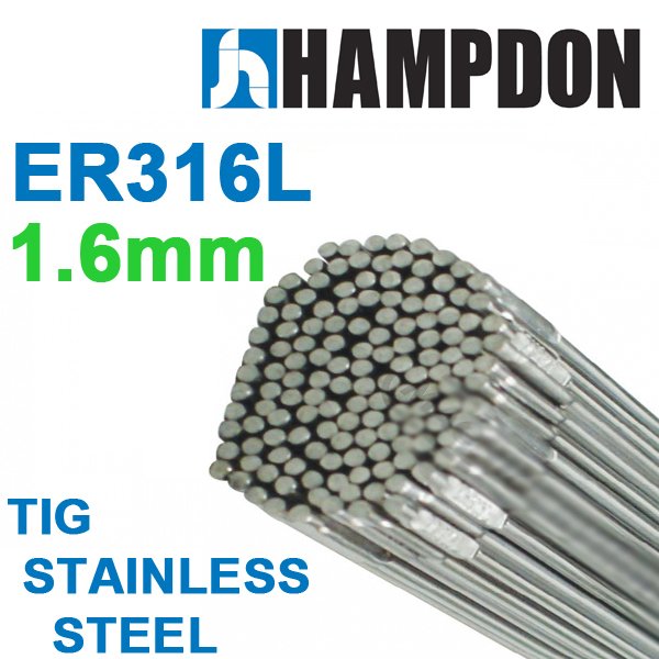 1kg - 1.6mm ER316L Stainless Steel TIG Filler Wire Rods