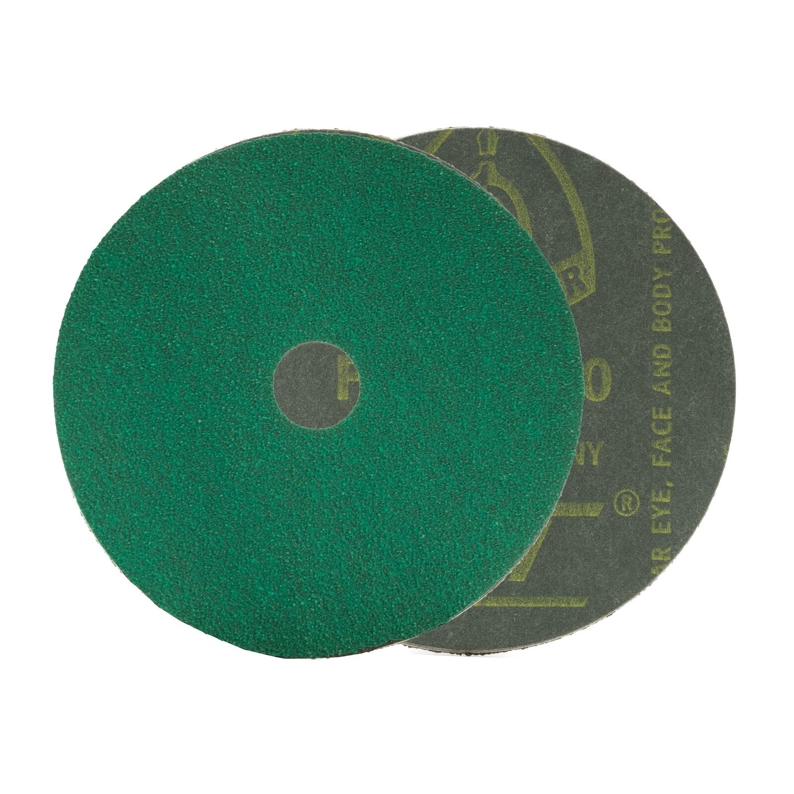 324236_BOX 100mm 4" 120 Grit Ceramic Sanding Disc Pad 25 Pack - Image 1