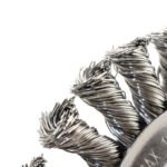 Klingspor 125mm x 14mm x 22.23mm Twist Knot Mild Steel Wheel Brush - 1 Each - Image 2