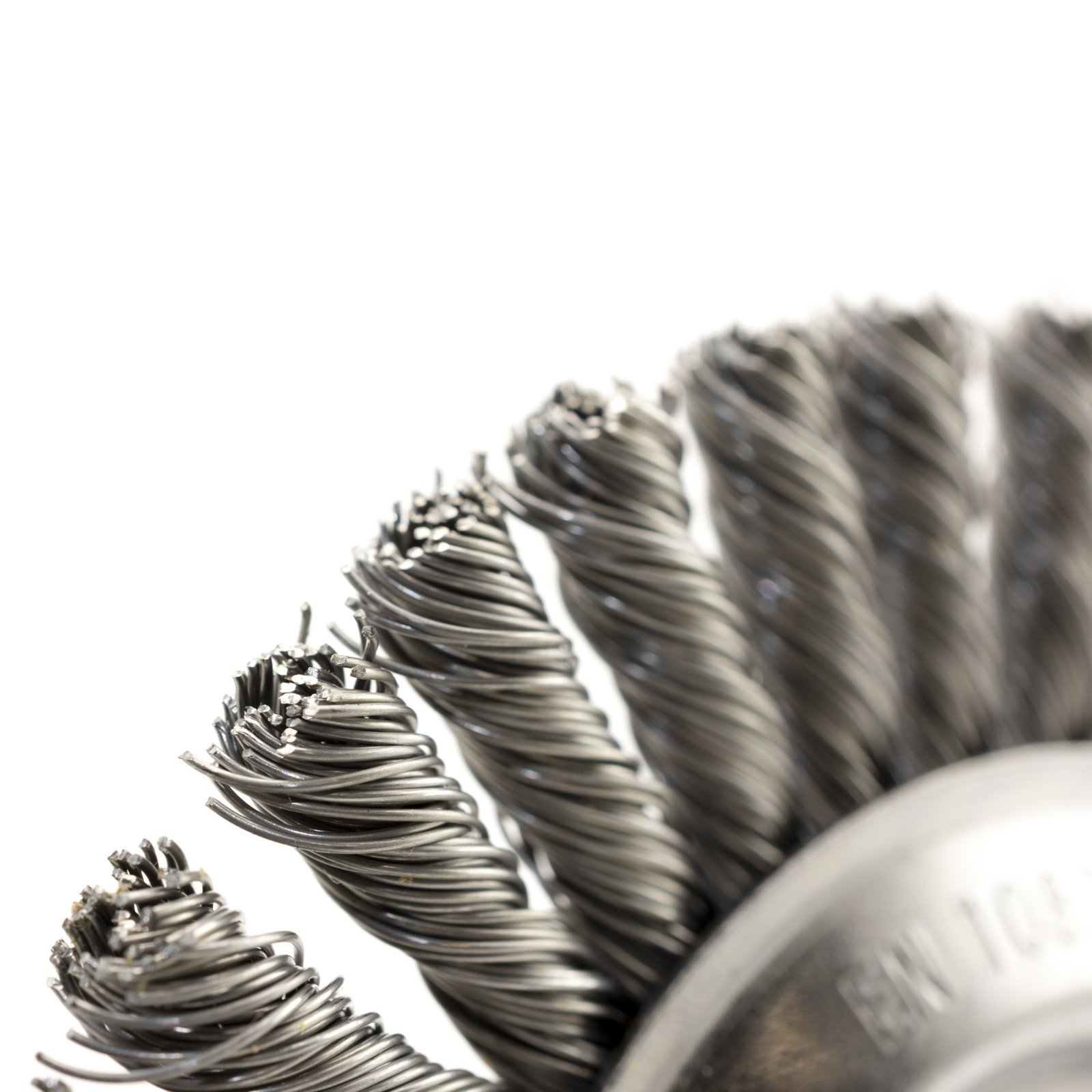 Klingspor 125mm x 6mm x 22.23mm Pipeline Mild Steel Wheel Brush - 10 Each