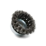 65mm Klingspor Twist Knot Cup Brush for Angle Grinder 12500 RPM BT 600 Z - 5 Each - Image 2