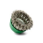 Klingspor BT 600 Z-5 65mm Stainless Steel Twist Knot Cup Brush 12500 RPM - Image 2
