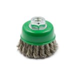 Klingspor BT 600 Z-5 65mm Stainless Steel Twist Knot Cup Brush 12500 RPM