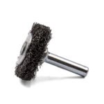 10x Klingspor BRS 600 W Crimped Wire Wheel Brush with Shaft for Steel - Image 4