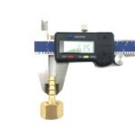 3/8 BSP Regulator Brass Barb fitting for 6mm Hose - Suits Miller Welders