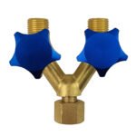 Argon Hose Y Piece Valve Splitter R121