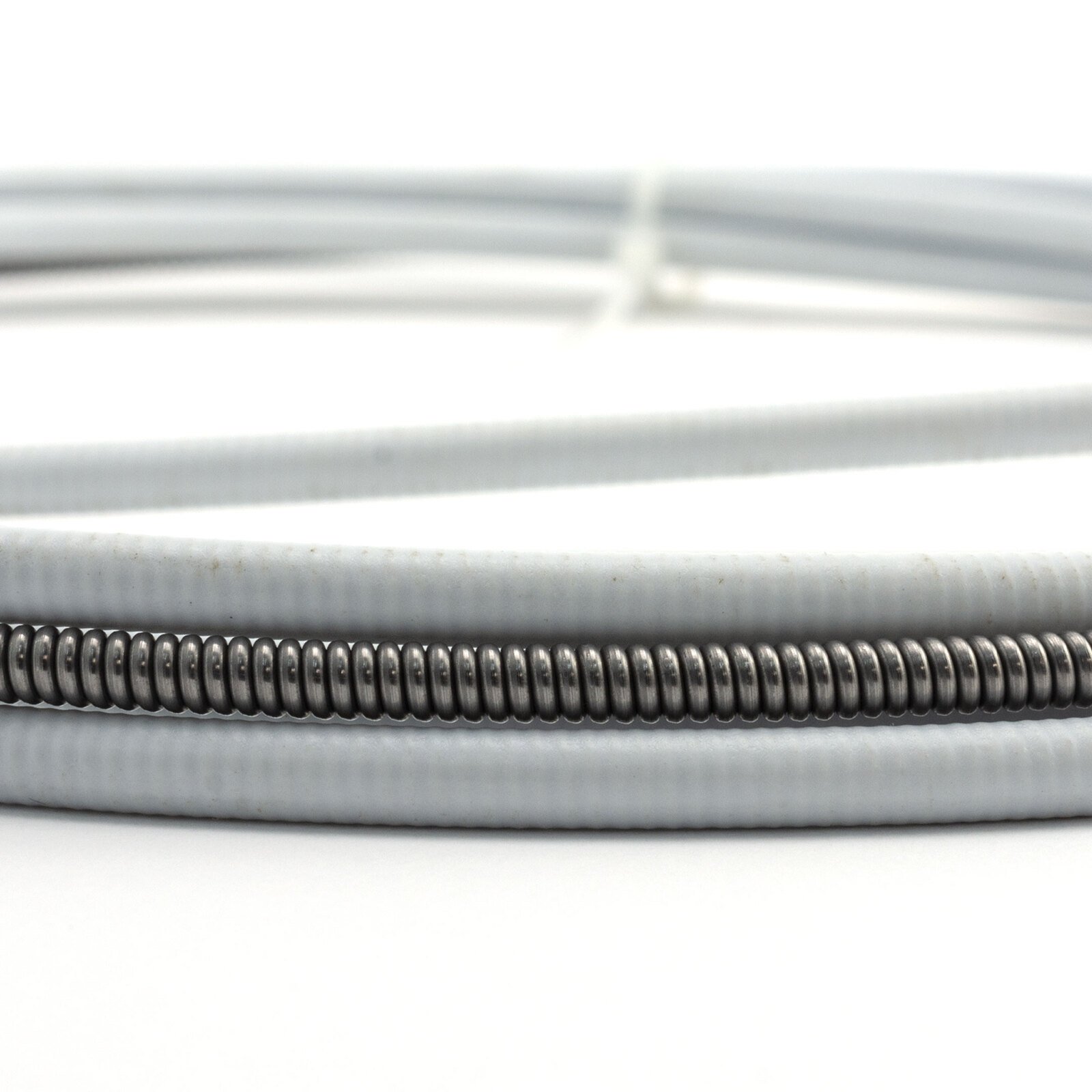 4188572 Kemppi MIG Liner Steel White 4.5m - 0.6mm-0.8mm - 1 Each - Image 1