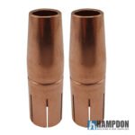 Fronius Style MIG Gas Nozzle / Shroud 15mm Ø - 79mm Long - 2 Pack - Image 5