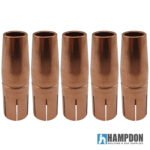 Fronius Style MIG Gas Nozzle / Shroud 15mm Ø - 79mm Long - 5 Pack - Image 5