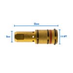 Bernard MIG Gas Diffuser / Head - 5 Pack - 4235 for Long Tips Suits 200-300 Amp Torches - Image 4
