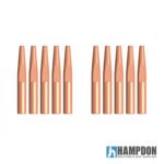 Bernard 0.9mm MIG Contact Tips 51mm Long 10 Pack - Image 5