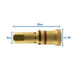 5 Pack of Bernard MIG Gas Diffuser / Head 4335 for Short Tips Suits 200-300 Amp Torches - Image 5