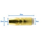 Bernard 300 Amp MIG Nozzle / Shroud 4392 Tapered - 10 Pack - Image 3