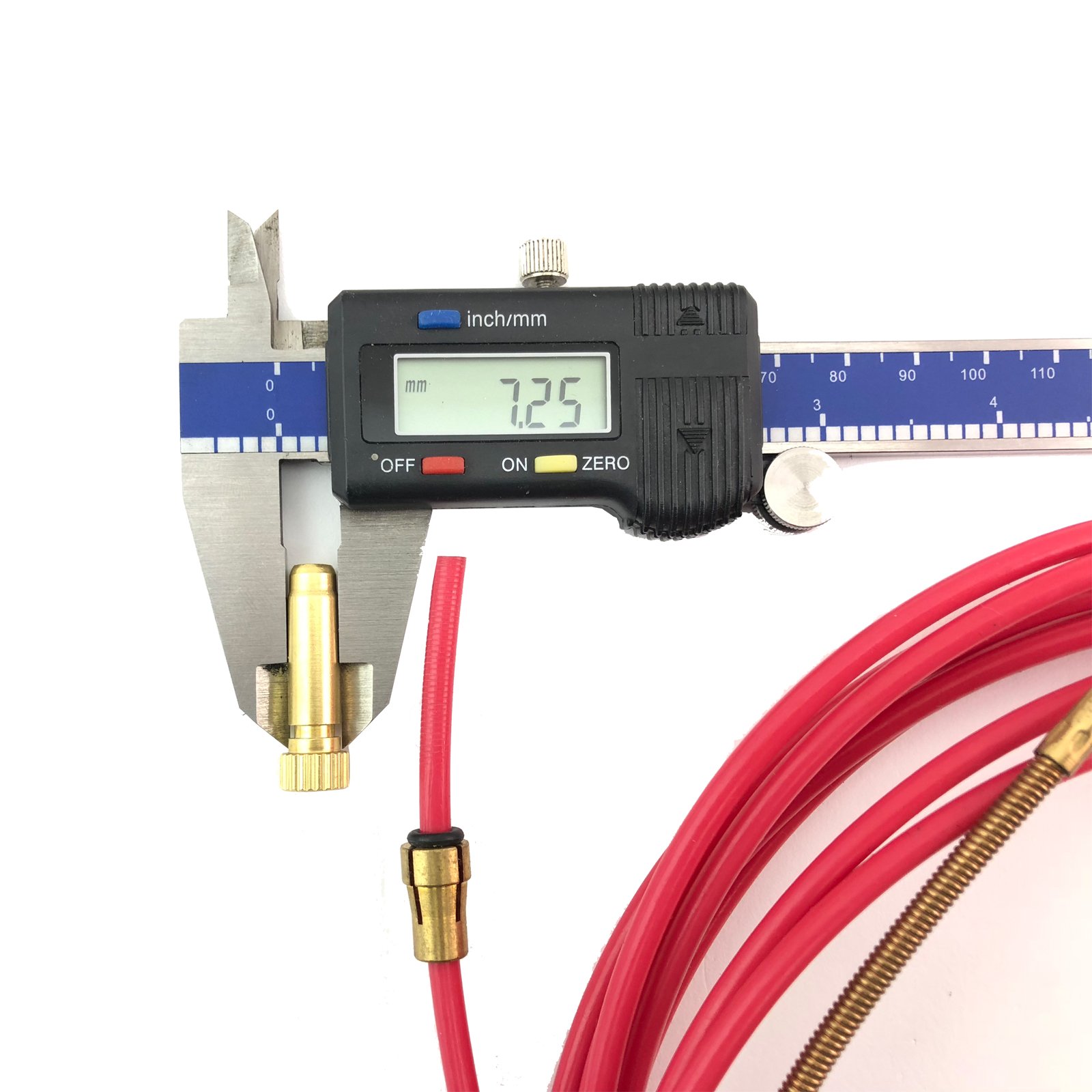 44N-3545-15-10pack 10x Tweco 4 Aluminium MIG Liner - 0.9mm - 1.2mm - 5 Meter - Image 1