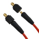 2x UWELD Dinse 10-25 to 35-50 Adapter Cable Plug Expander - Image 3