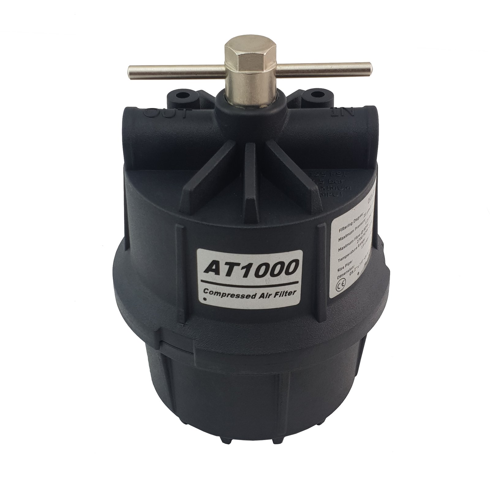 6 x AT1000 Compressed Air Line Cartridge Filter for Plasma Cutter - Sand Blaster