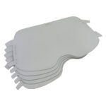 3M Speedglas 9100 FX Clear Grinding Visor Lens 100 Pack - Image 5
