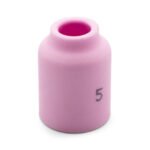 TIG Ceramic Cup Nozzle Gas Lens #5 10pk WP-9/20 - Image 2