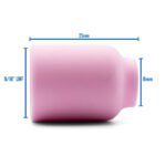 TIG Ceramic Cup Nozzle Gas Lens #5 10pk WP-9/20 - Image 6