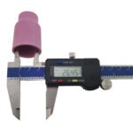 2 x TIG Ceramic Cup Nozzle #12 GAS LENS LARGE DIAMETER