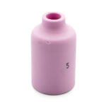 TIG Ceramic Nozzle #5 GAS LENS 5pk WP-17/18/26 - Image 3
