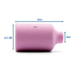 TIG Ceramic Cup / Nozzle #4 GAS LENS - 2 Each - WP-17 /18 / 26 - Image 6