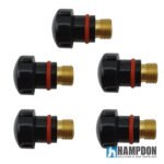 5 x WP17 | 18 | 26 - Short - TIG Torch Back Cap 57Y04 - Image 5