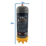 Disposable PURE CO2 Gas Bottle 2.2 Litre - 2 x Bottle Combo Kit - Image 5