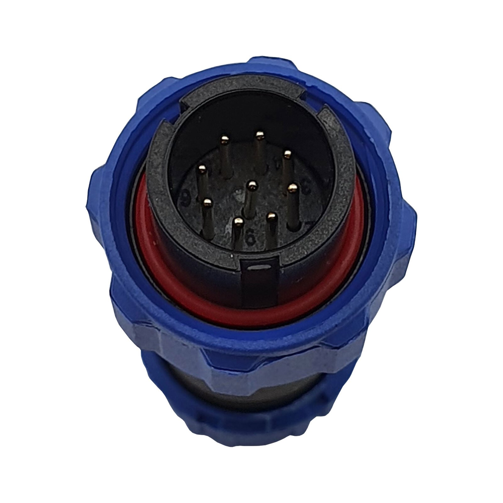 600702 9 Pin AERO Plug for Bossweld 9 Pin Machines - Image 1