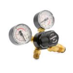 Harris 601 Oxygen Acetylene Regulator Flow Meter Twin Pack - Image 2