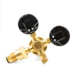 Harris 601 Oxygen Acetylene Regulator Flow Meter Twin Pack - Image 6