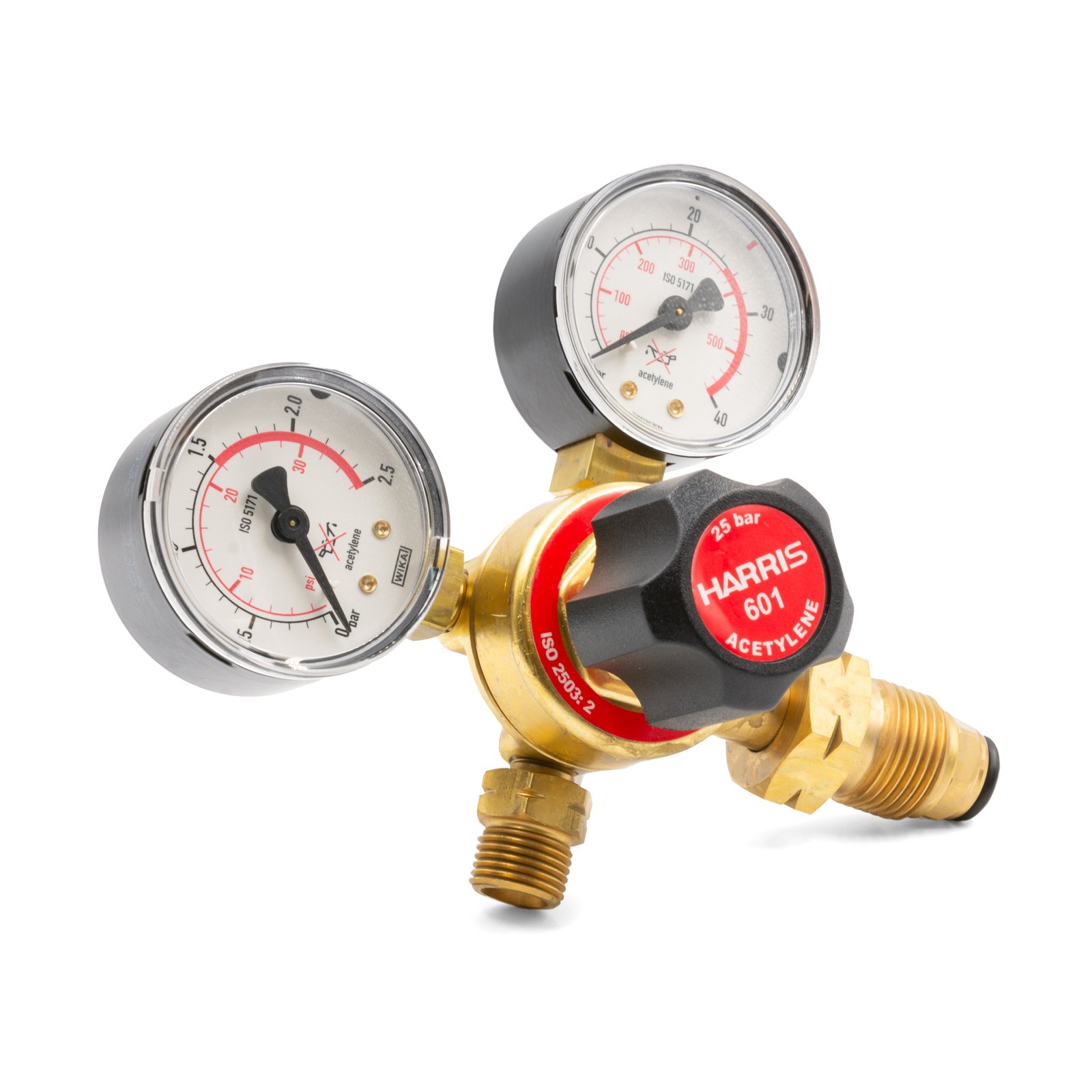 Harris 601 Oxygen & Acetylene Regulator Flow meter Twin Pack