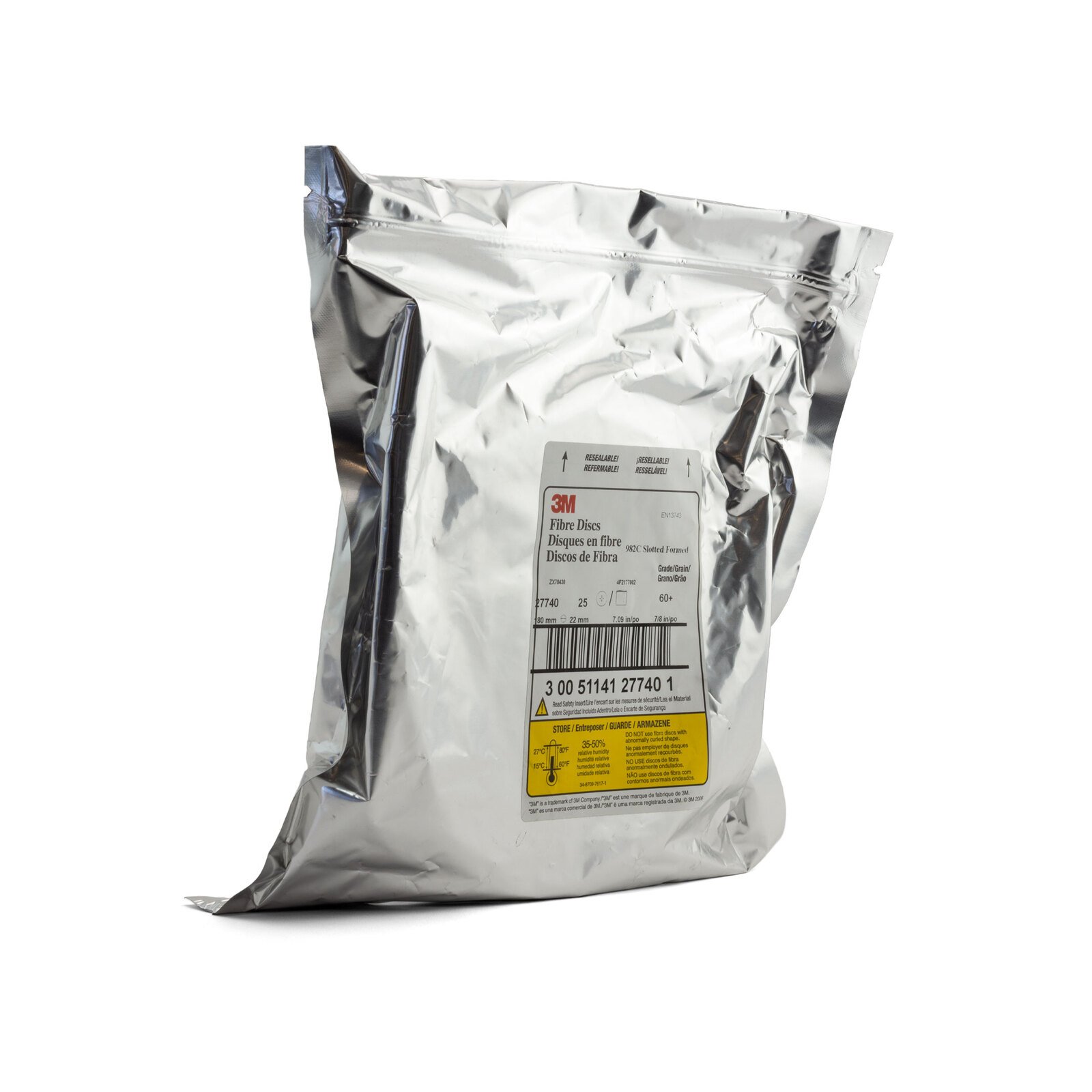 60440230872-25 3M Cubitron 2 982C 60 Grit 7" Fibre Disc 25pk - Image 1