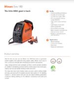 Kemppi Minarc Evo 180 Amp MMAW STICK TIG Caddy DC Welder - Image 3